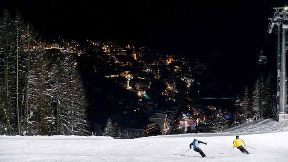 Nachtskilauf Serfaus