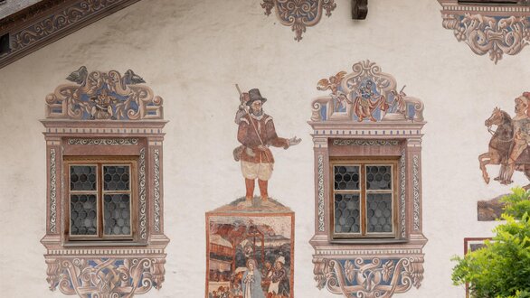 Das „Rechelerhaus“ painting