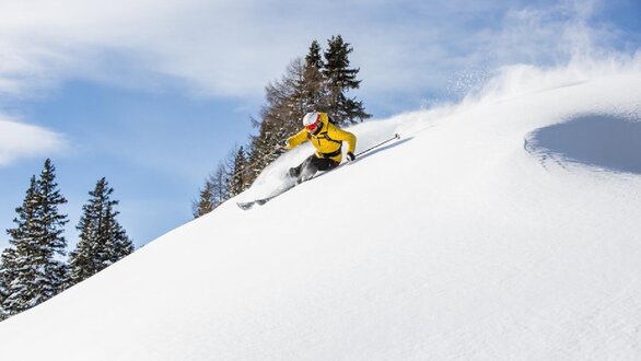 Den Piste entlang