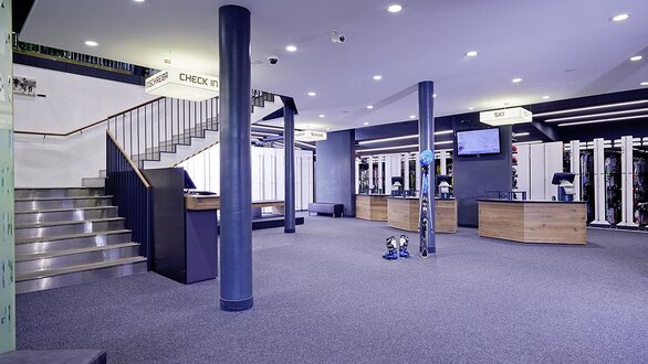 Verlieh & Skidepot